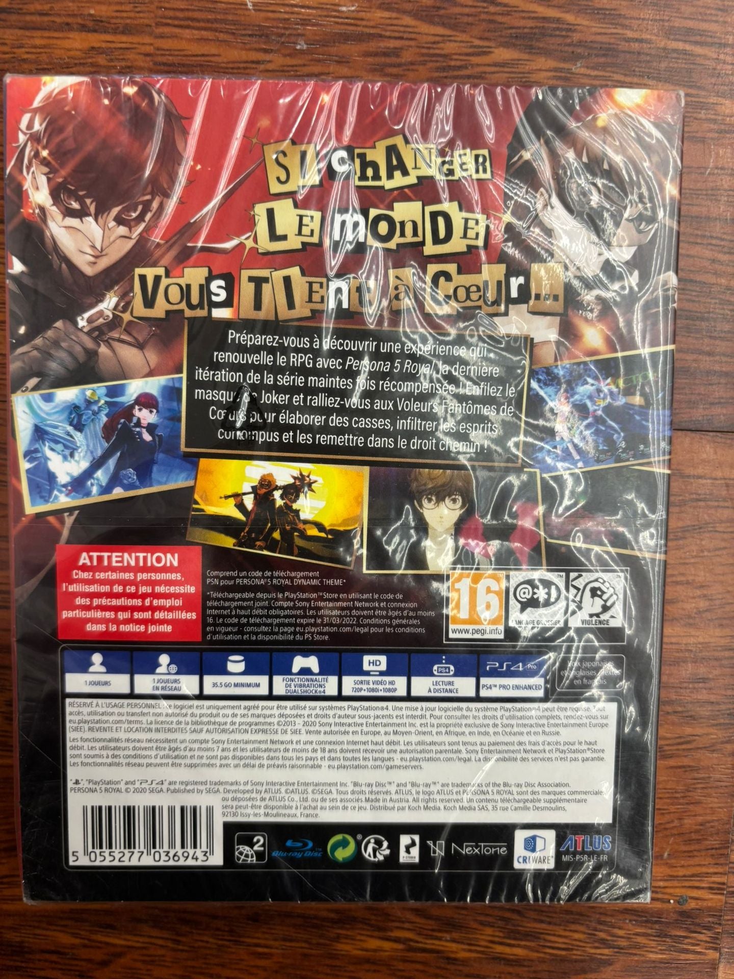 Persona 5 Royal Steelbook PS4 FR Persona 5 Royal Steelbook PS4 FR